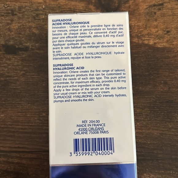 Orlane Anagenese Supradose Hyaluronic Acid - Picture 3 of 4